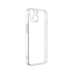Soft Silicone Case with Camera Shield for Apple iPhone 13 Transparent Soft Silicone Case with Camera Shield for Apple iPhone 13 Transparent